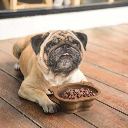 Silicone Folding Dog Bowl