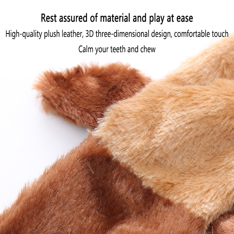 Bite Resistant Plush Dog Toy