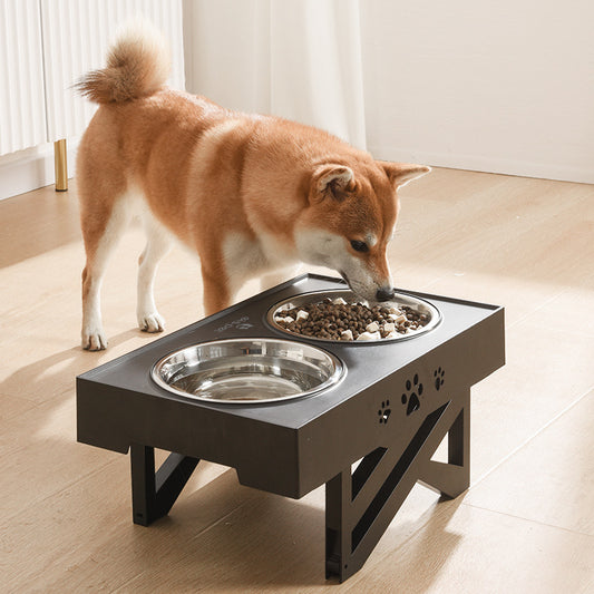 Dog Bowl and Folding Stand