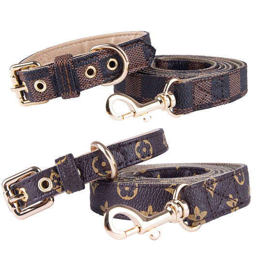 Collar w/Matching Leash