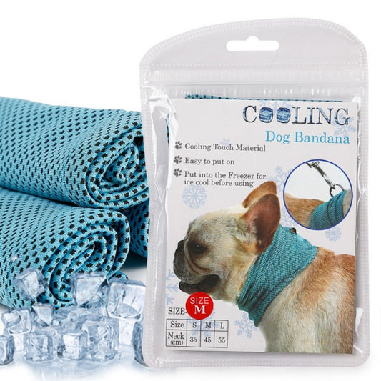 Instant Ice Cooling Dog Bandana