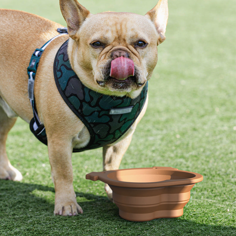 Silicone Folding Dog Bowl