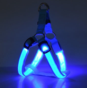 Rechargeable LED Florescent Dog Harness