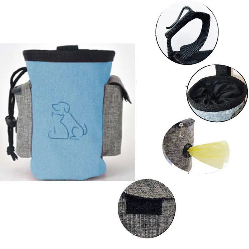 Portable Dog Walking Treat Bag